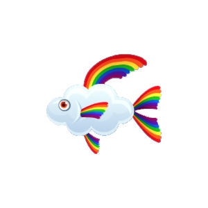 Rainbow Cloud Fish